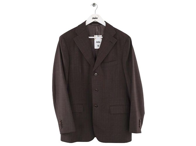 Franck Namani Brown wool jacket