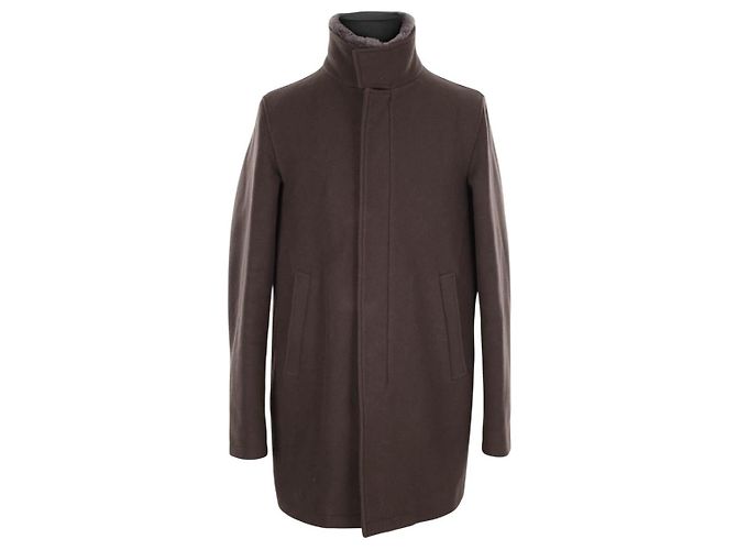 Herno Brown wool coat
