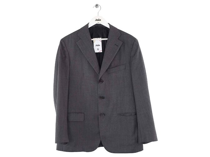 Franck Namani Gray wool jacket Grey