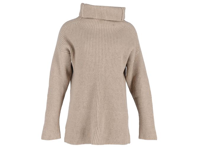 Joseph Oversized-Pullover aus beigem Wolle 
