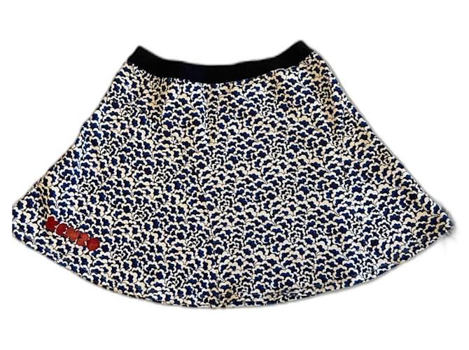 Kenzo Skirts Blue Cotton  ref.1970405