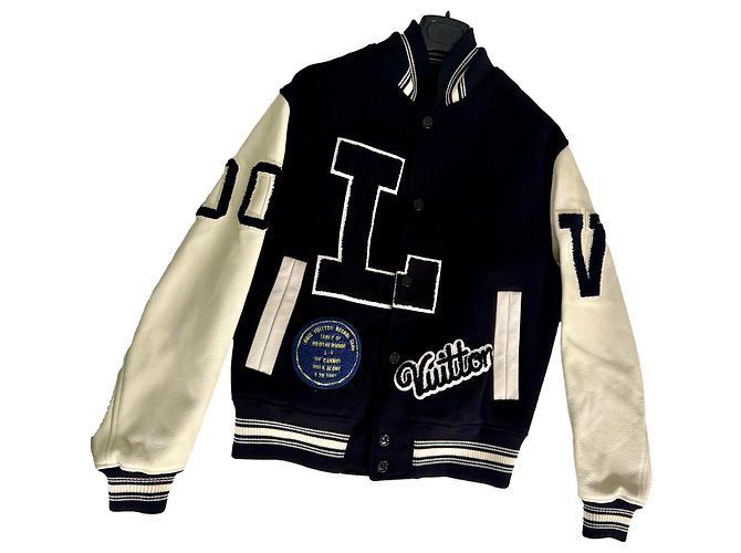 Louis Vuitton Varsity jacket Black