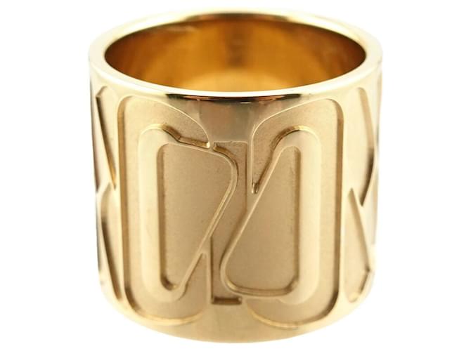 Ring Anneau de foulard en or Hermès Doré  ref.1970804
