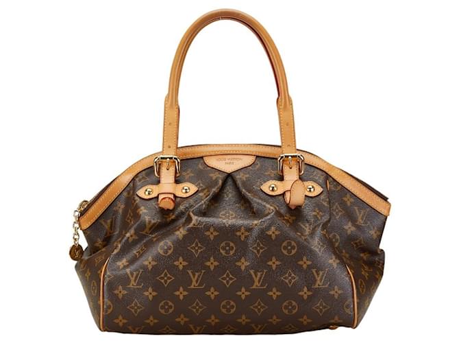 Louis Vuitton Tivoli Brown Cloth  ref.1970956