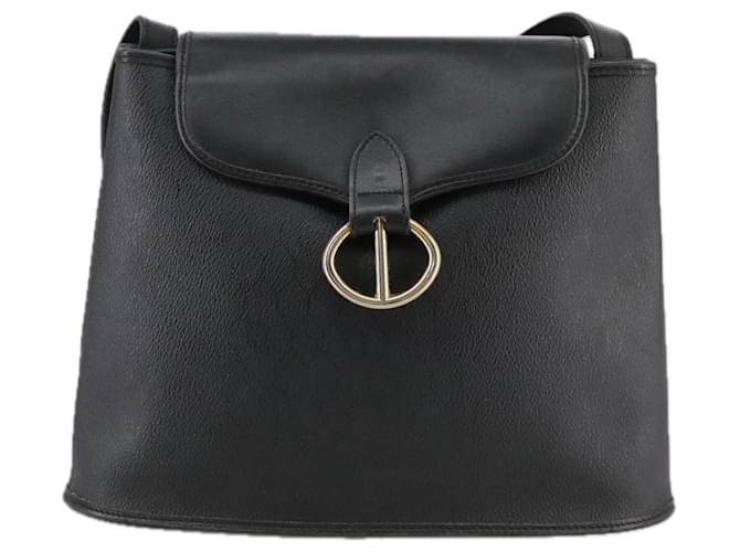 Dior Honeycomb Black Leather  ref.1971010