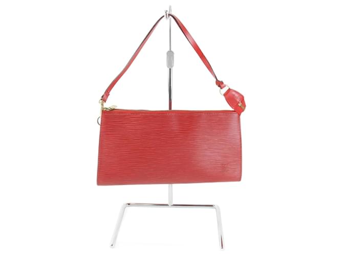 Louis Vuitton Pochette Accessoire Vermelho Couro  ref.1971135
