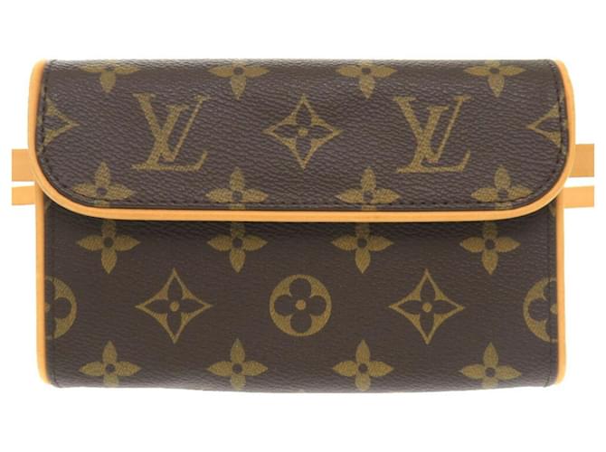 Louis Vuitton Florentine Marrom Lona  ref.1971255