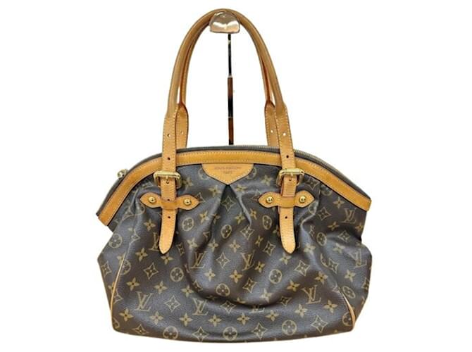 Louis Vuitton Tivoli Brown Cloth  ref.1971322
