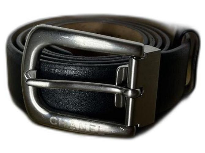 Chanel Herren Gürtel Größe 95cm Schwarz