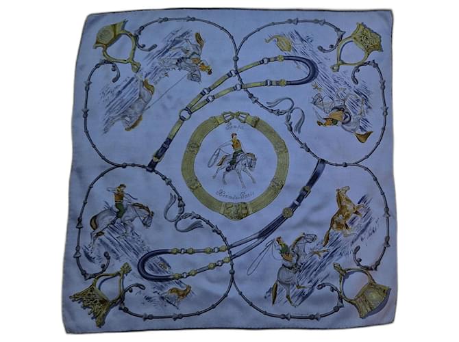 Hermès Pampa square Multiple colors Silk  ref.1971414