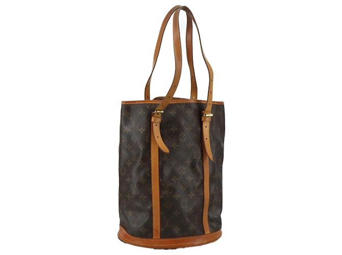 LOUIS VUITTON Bolsa de Hombro Monogram Bucket GM M42236 LV Auth th5568 Monograma