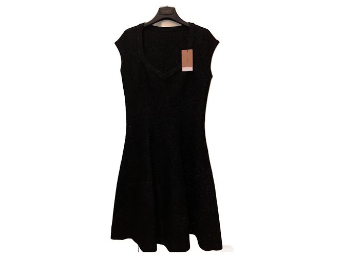 Vestido Alaïa de algodón negro