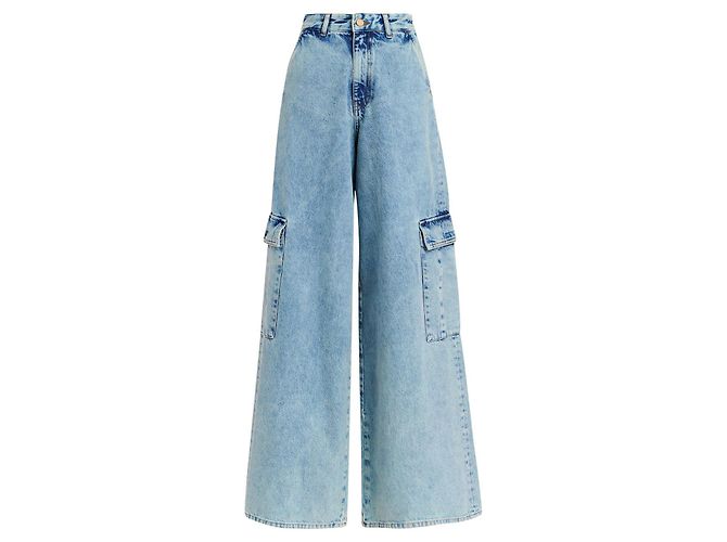 Vaqueros Gnome Essentiel Antwerp Azul Índigo Lavado Ácido