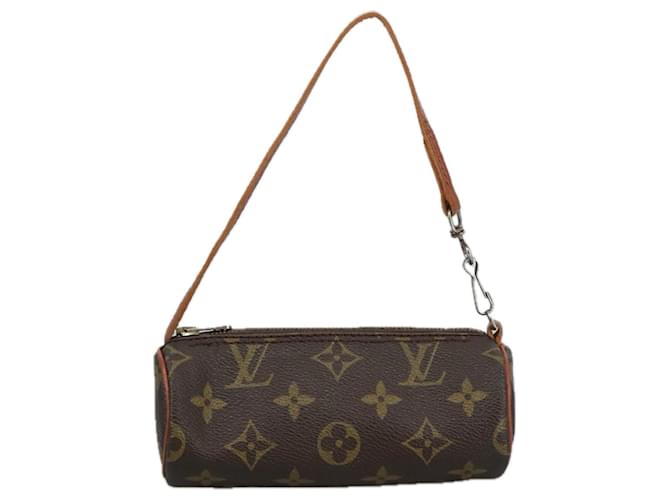 Mini bebê papillon Louis Vuitton Marrom Lona  ref.1972503