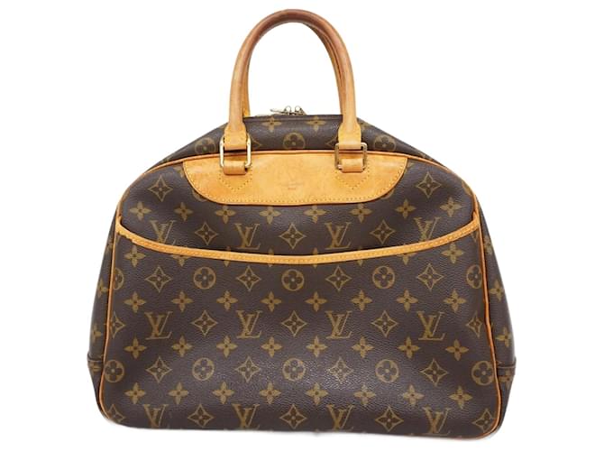 Louis Vuitton Deauville Marrom Lona  ref.1972754