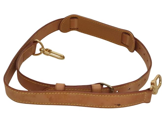 Louis Vuitton Shoulder strap Beige Leather  ref.1972801