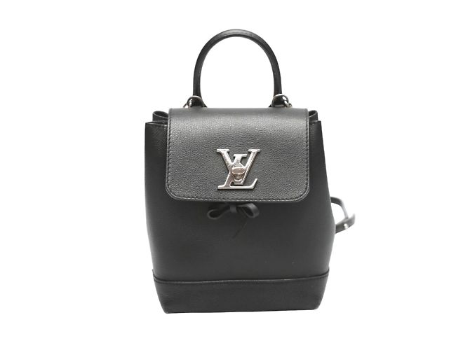 Louis Vuitton Lock Me Backpack Black
