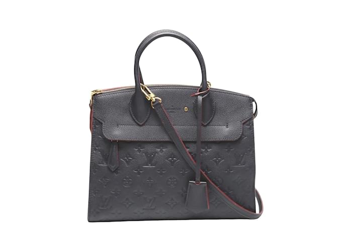 Louis Vuitton Monogram Empreinte Handbag Red Cloth  ref.1973059