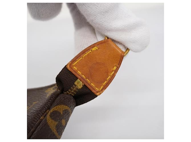 Pochette Accessoire Louis Vuitton Marrom Lona  ref.1973336