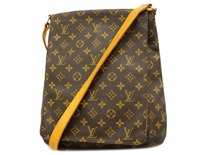 Louis Vuitton Musette Salsa Brown Cloth  ref.1973338