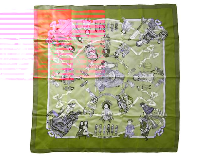 Hermès Carré 90 Multiple colors Silk  ref.1973377