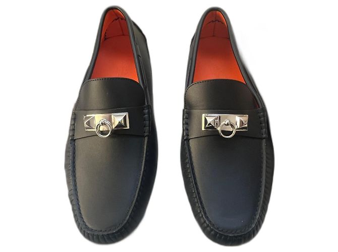 Hermès Mocasines Irving de Hermes Azul
