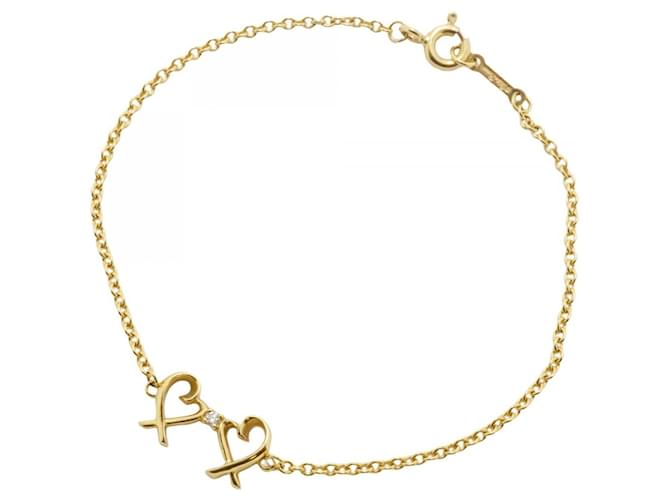 Coração amoroso Tiffany & Co Dourado Ouro amarelo  ref.1973699