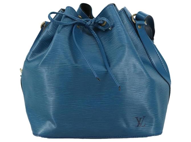 Noe Louis Vuitton Petit Noé Blue Leather  ref.1973840