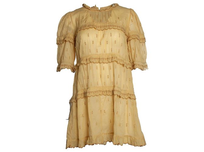 Isabel Marant Etoile Vestido amarillo ocre Isabel Marant Étoile
