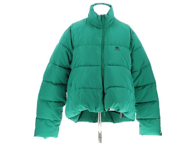 BALENCIAGA Mäntel T.FR 46 Polyester Grün