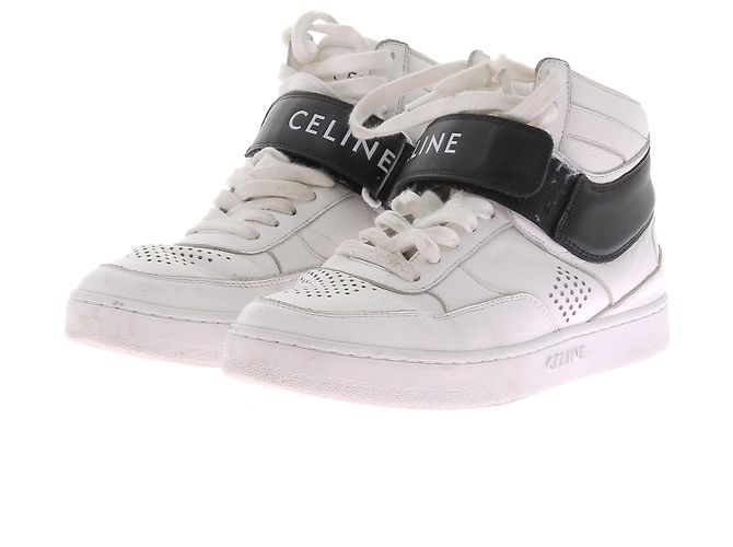 Céline Sneakers CELINE T.EU 36 Pelle Bianco