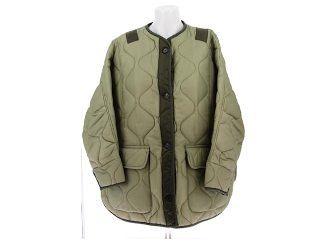 Autre Marque THE FRANKIE SHOP  Jackets T.International XS Polyester Khaki  ref.1974281
