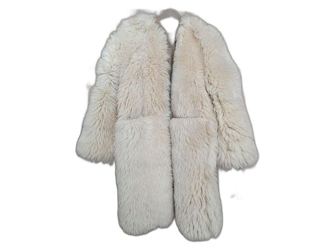 Totême Abrigo de shearling Toteme Blanco