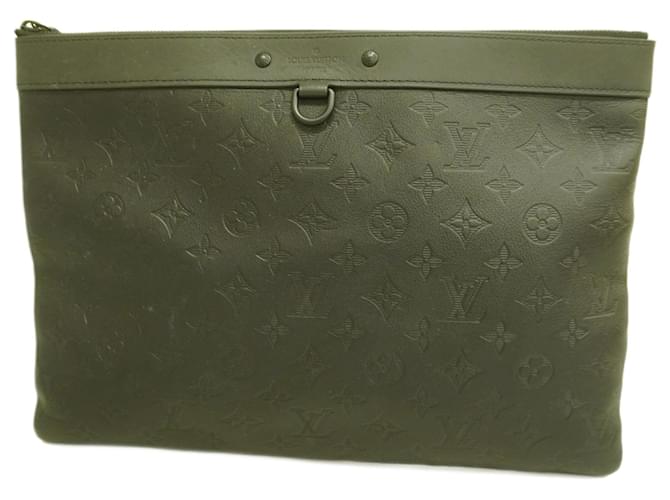 Louis Vuitton Discovery Khaki Leather  ref.1974834