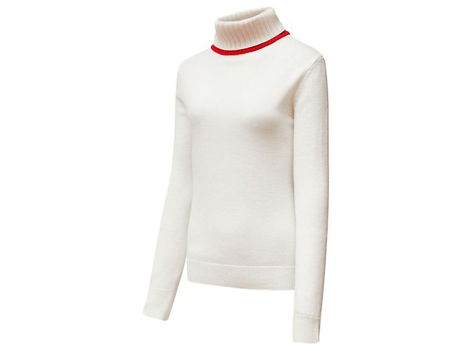 Perfect Moment Damen Rollkragenpullover Weiß