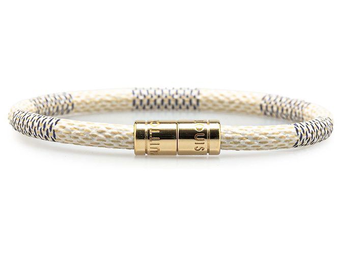 Twist Bracelet Keep it Damier Azur Blanc Louis Vuitton
