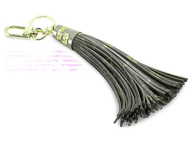 Louis Vuitton Brown Monogram Summer Trunk Tassel Bag Charm Key Holder Cloth  ref.1976761