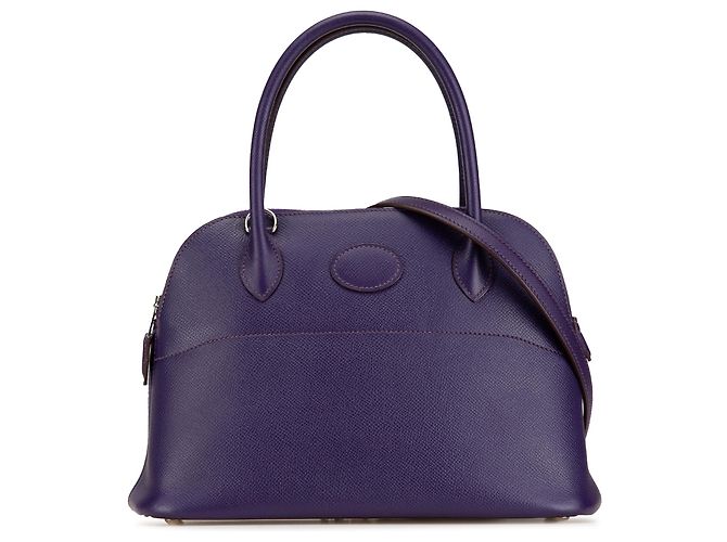 Bolide 27 Epsom roxo da Hermès