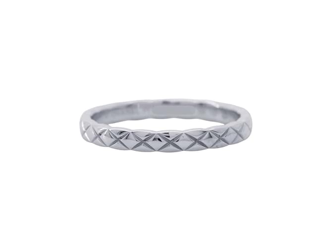 Chanel Coco Crush Wedding Band Ring Platinum  ref.1979427