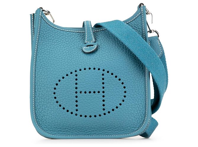 Hermès Bleu Clémence Evelyne III TPM Turquoise