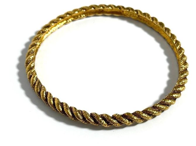 Timeless Bracciale bangle twist vintage Chanel 1990