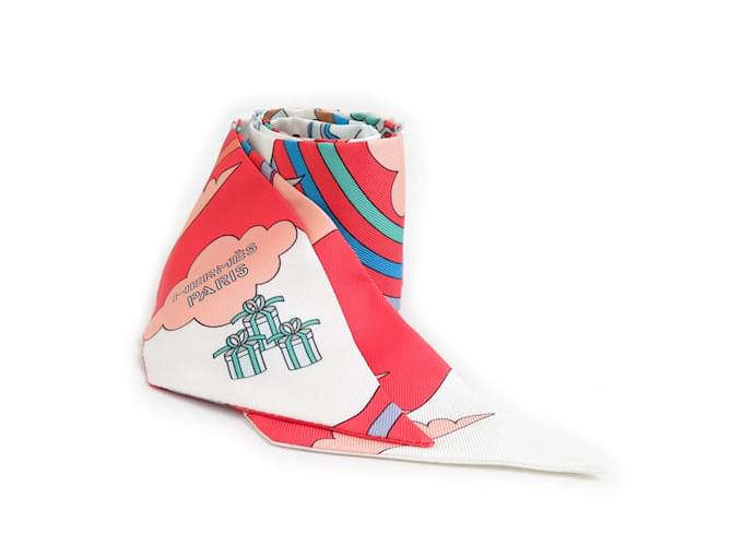 Hermès Écharpe en soie multicolore Hermes  ref.1980640