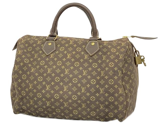 Louis Vuitton Monogram Lan Speedy 30 Handbag Damier ebene  ref.1981320