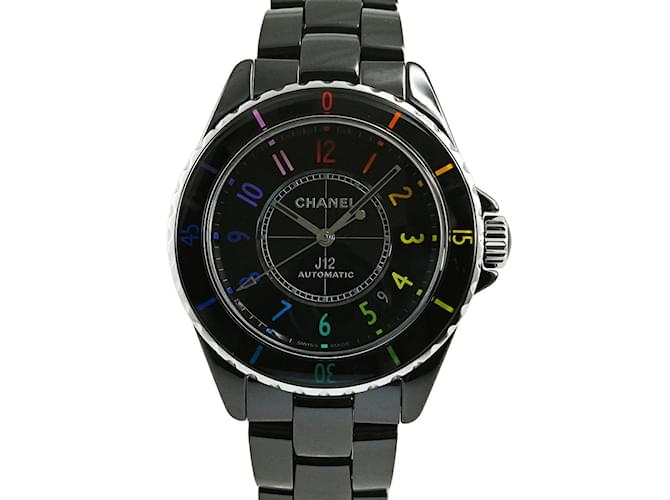 Chanel J12 Black Electro Caliber 12.1 Watch  ref.1981606