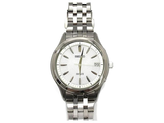 Seiko Dolce White Dial Solar Wristwatch  ref.1981652