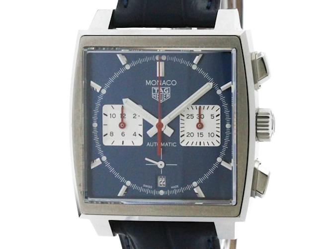 TAG Heuer Monaco Heuer 02 Chronograph Steel Watch CBL2111  ref.1982516