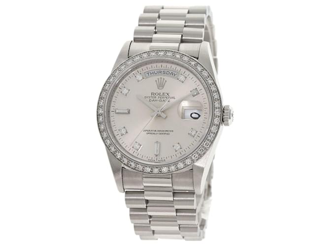 Rolex Day-Date 10P Diamond Watch  ref.1982848