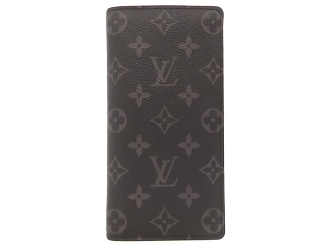Louis Vuitton M61697 Portefeuille Brazza Long Wallet Monogram Cloth  ref.1982901