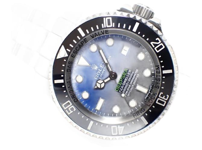 ROLEX Deepsea D blue 116660 '16 Genuine goods Mens Silvery Steel  ref.1983054