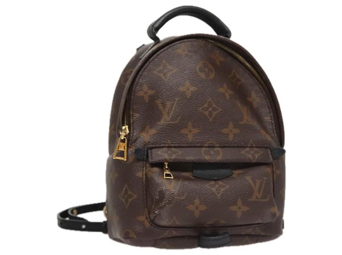 LOUIS VUITTON Monogram Palm Springs MINI Backpack M44873 LV Auth 109918
